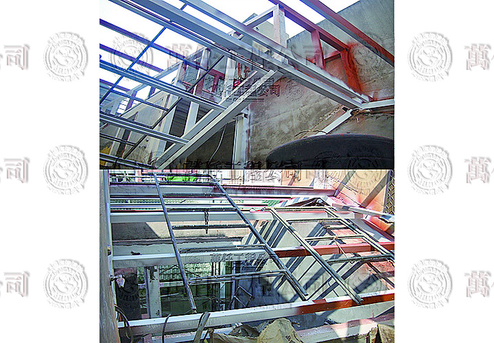 24/51 澎湖.馬公(顏公館)23 各位置鋼構施作中(2)。