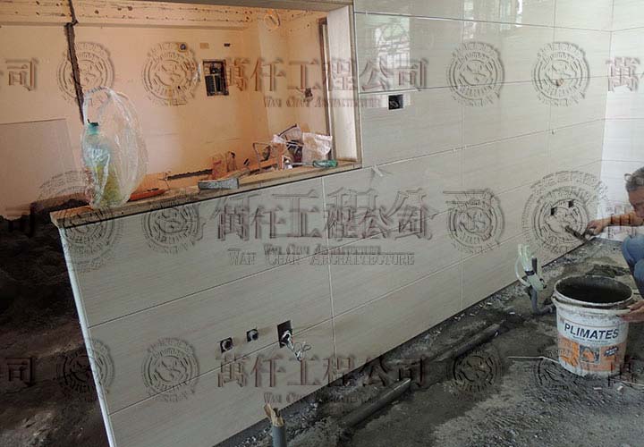 19/31 平常最有湯湯水水的地方，”防水”施作不容忽視。(進行中)