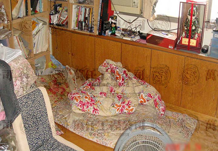 6/16 高雄.苓雅區(許公館)05 客房(翻修前)。