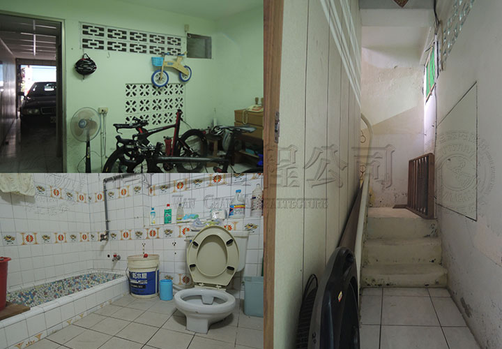 4/28 翻修前一樓內部格局原貌